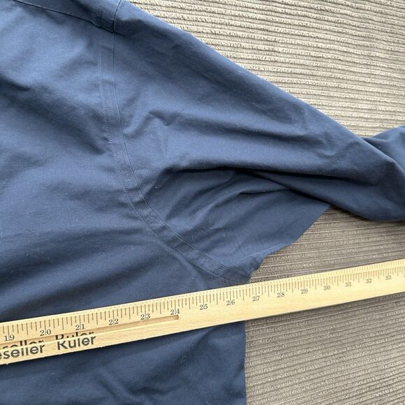 Untuckit Shirt Men 2XL Blue Cotton Long Sleeve Button Up Preppy Casual. - Picture 4 of 8